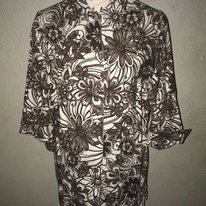 Chico’s linen button down shirt